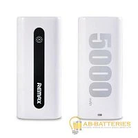 Внешний аккумулятор Proda PPL-15 E5 5000mAh 1.0A 1USB белый (1/60)