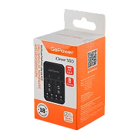 З/У для аккумуляторов GoPower iClever500 AA/AAA/Крона Ni-MH/Ni-Cd 4 слота (1/40/80)