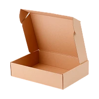 Гофрокороб с ушками XS (230х230х105), Т-23 бурый
