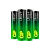 Батарейка GP ULTRA PLUS G-tech LR03 AAA BL4 Alkaline 1.5V (4/40/320) R