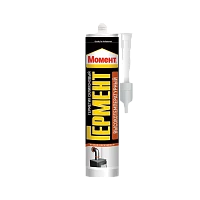 Герметик Момент ГЕРМЕНТ 300мл силиконовый высокотемпературный красно-коричневый (1/12)