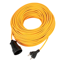 Удлинитель-шнур силовой Космос 1р.Б/З 10A 220V 2200W 50м ПВС 2x0.75мм² (1/5)