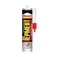 Герметик Момент ГЕРМЕНТ Премиум 420 г акриловый морозостойкий белый