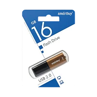 Флеш-накопитель Smartbuy X-Cut 16GB USB2.0 пластик коричневый