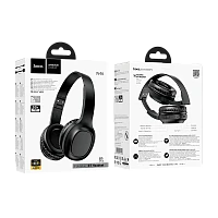 Наушники полноразмерные HOCO W46 bluetooth 5.3 черный (1/60)