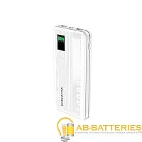 Внешний аккумулятор Borofone BT32 10000mAh 2.0A 2USB/Lightning/Type-C белый (1/50)