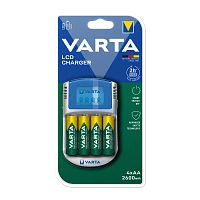 З/У для аккумуляторов Varta LCD Power Charger (57070) AA/AAA 4 слота +4AA 2600mAh