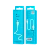 Кабель Borofone BX17 USB (m)-microUSB (m) 1.0м 2.4A ПВХ белый (1/648)