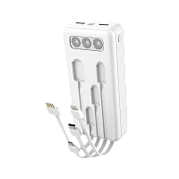 Внешний аккумулятор HOCO J77 10000mAh дисплей белый