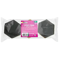 Губка универсальная Paterra "SUPER" 8х9см 3шт. (1/28)