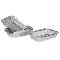 Форма алюминиевая ГОРНИЦА L-край 210х140х38мм 10шт/уп. (1/30)