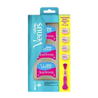 Бритва Gillette "VENUS Breeze" 3 лезвия 4 кассеты