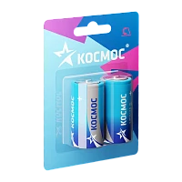 Батарейка Космос R14 C BL2 Zinc Carbon 1.5V (2/24/192)