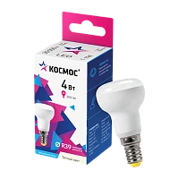 Лампа светодиодная Космос R39 E14 4W 3000К 230V рефлектор (1/10/80)