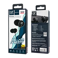 Наушники внутриканальные GFPower S03 с микр. черный