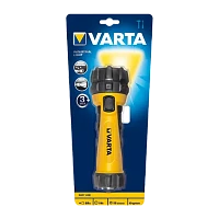 Фонарь туристический Varta Industrial Light 2D 0.5W 1LED от батареек IPX4 черный