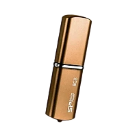 Флеш-накопитель Silicon Power LuxMini 720 8GB USB2.0 пластик бронзовый