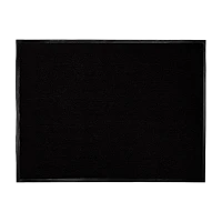 Коврик придверный VORTEX "TRIP" 120х150см ребристый черный (1/6)