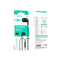 Наушники внутриканальные Borofone BM83 с микр. черный (1/420)