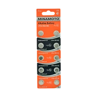 Батарейка Minamoto G5/LR754/LR48/393A/193 BL10 Alkaline 1.5V (10/200/10000)