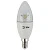 Лампа светодиодная ЭРА B35 E14 7W 2700К 170-265V свеча прозрачная (1/6/60)