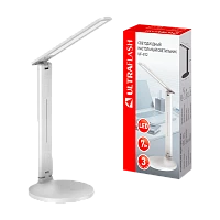 Светильник настольный Ultraflash UF-812 7W 230V на основании 3 ур.ярк. белый
