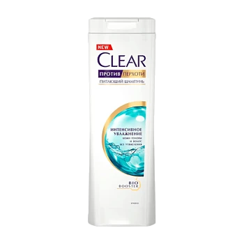 Шампунь Clear Интенсивное Увлажнение 400мл (1/12)