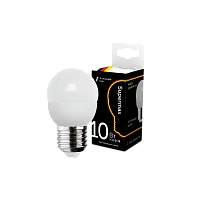 Лампа светодиодная Supermax E27 10W 6400К 230V шар (1/10/80)