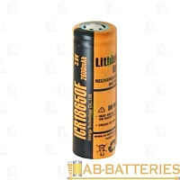 Аккумулятор ET ICR18650F 18.0*65.0, 2600mAh, Li-Ion