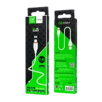 Кабель GFPower 17L USB (m)-Lightning (m) 1м 2.4A ПВХ белый (1/648)