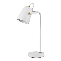 Светильник настольный Camelion KD-416 40W E27 c декоративной шайбой белый (1/6)