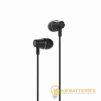 Наушники внутриканальные Borofone BM21 с микр. черный (1/36/144)