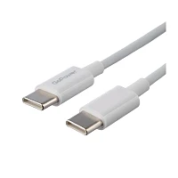 Кабель GoPower GP10TT-100W Type-C (m)-Type-C (m) 1м 100W белый (1/200/800)