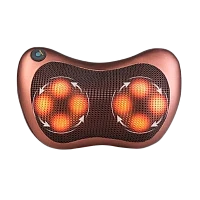 Массажная роликовая подушка Massage Pillow 8028 для шеи и спины Car&Home 8 роликов (25)