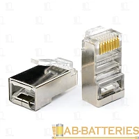 Коннектор Atcom AT10698 RJ-45 (m) кат.5е (цена за упаковку) FTP 100шт. (1/100)