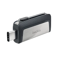 Флеш-накопитель SanDisk Ultra Dual DDC2 32GB USB3.1 Type-C (m) пластик серый