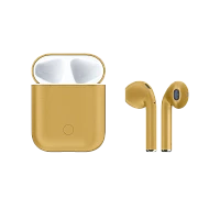 Наушники вставные HOCO ES28 bluetooth 5.0 с микр. золотой (1/18/180)