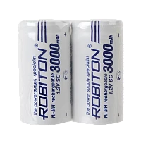 Аккумулятор ROBITON 3000MHSC-2 SR2, в упак 18 шт (2/18/216)