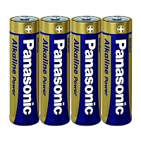 Батарейка Panasonic Alkaline power LR6 AA Shrink 4 1.5V (4/48/240)