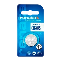 Батарейка Renata CR2025 BL1 Lithium 3V (10/300/2400)