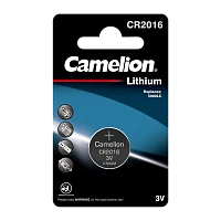 Батарейка Camelion CR2016 BL1 Lithium 3V годен до 10.2023 г. (1/10/1800) 