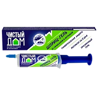 Гель от тараканов и муравьев Чистый дом 20мл шприц (1/45)