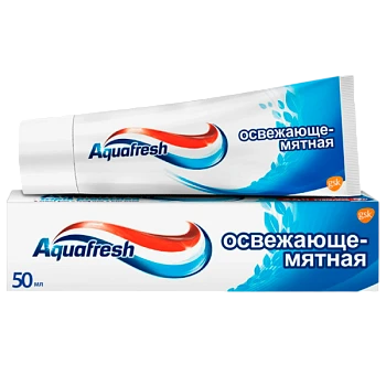 Зубная паста Aquafresh Освежающе-Мятная 50мл