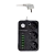 Сетевой фильтр Live Power LP3631 3р.С/З 10A 6USB с выкл. 2.0м черный (1/50)