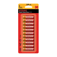Батарейка Kodak Extra R6 AA BL10+1 Heavy Duty 1.5V (срок годн.до 11.2025) (11/264/28512)