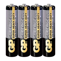 Батарейка GP Supercell R03 AAA SH4 Heavy Duty 1.5V (4/40/200/1000) R