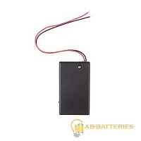 Отсек для элементов питания ROBITON Bh2xAAA с двумя проводами PK1 (1/100/1500)