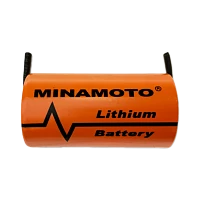 Батарейка Minamoto 26500 Shrink 1 Li-SOCl2 3.7V с выводами (C, tags)