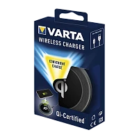Беспроводное З/У Varta Wireless Qi II 2.0A 5W черный синий