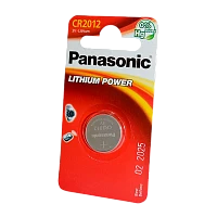 Батарейка Panasonic Power Cells CR2012 BL1 Lithium 3V (1/12)